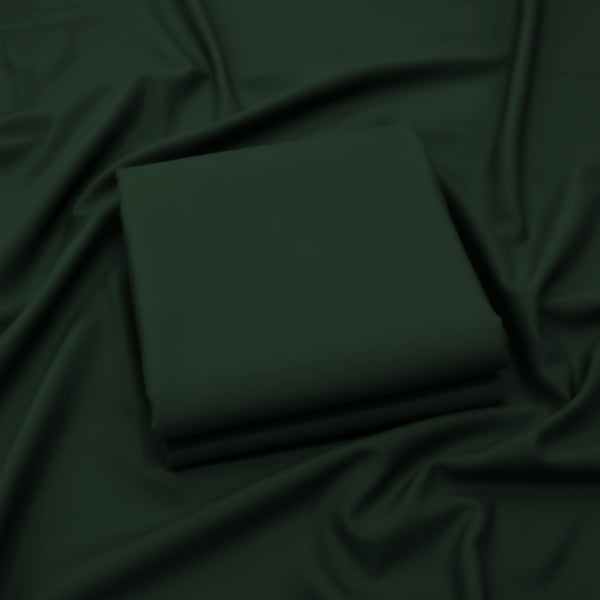 Men's Unstitched Suit Soft Wash & Wear. Dark Green